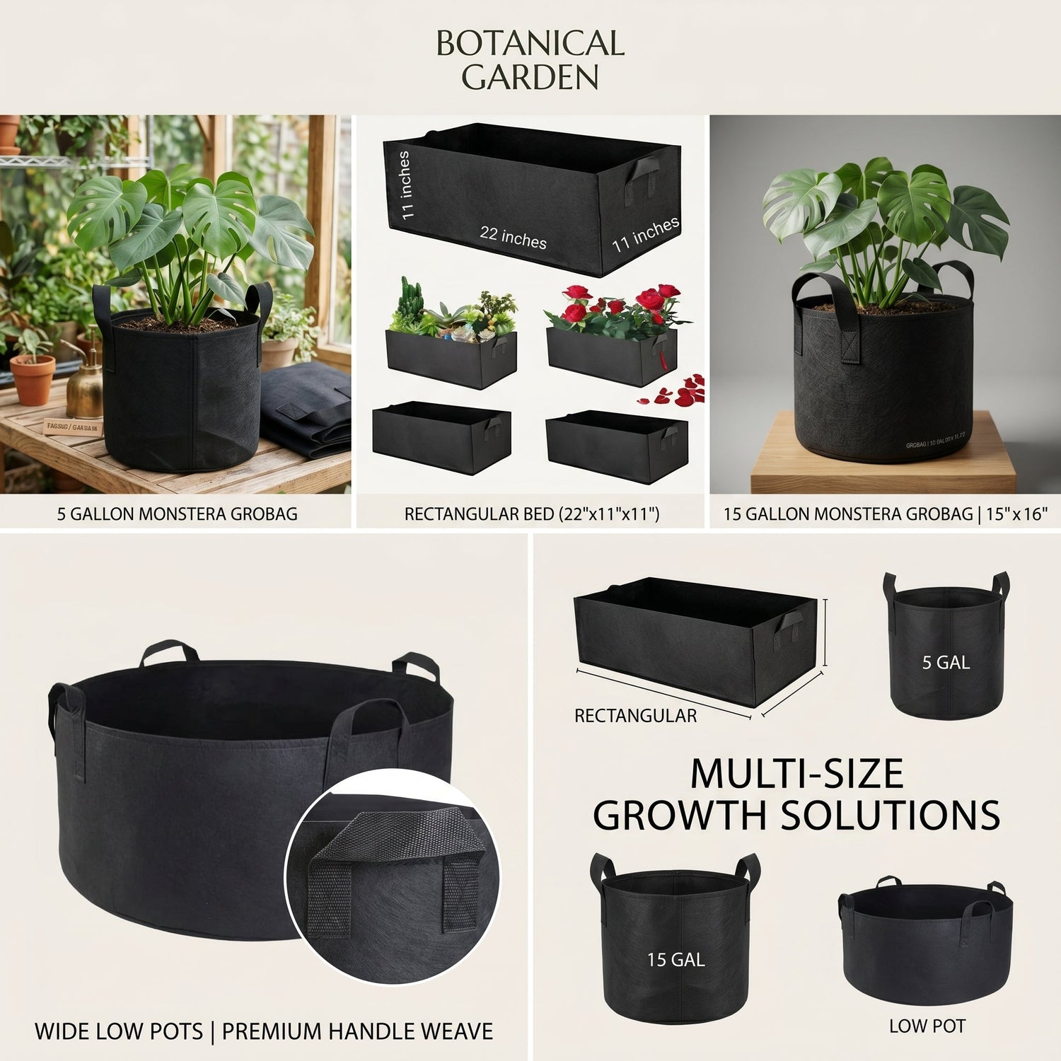 Fabric Grow Bags