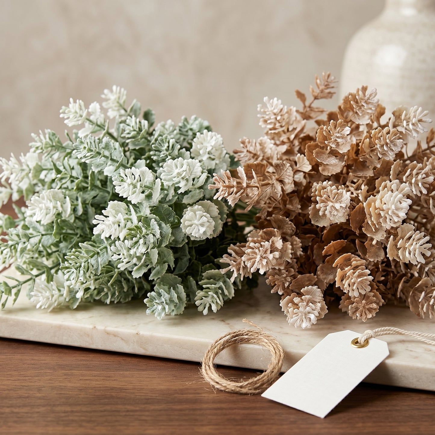 Frosted Meadow Artificial Foliage Bunch
