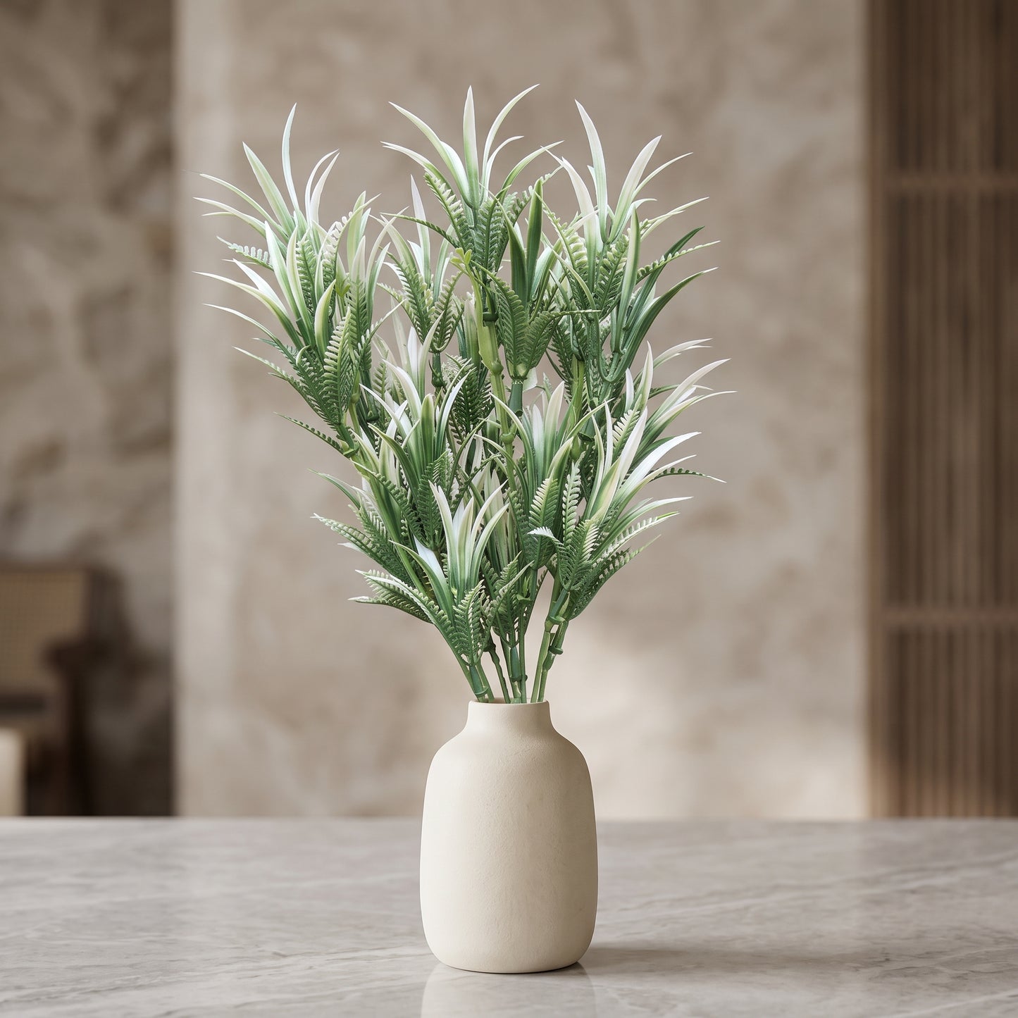 Elegant Faux Greenery Bush