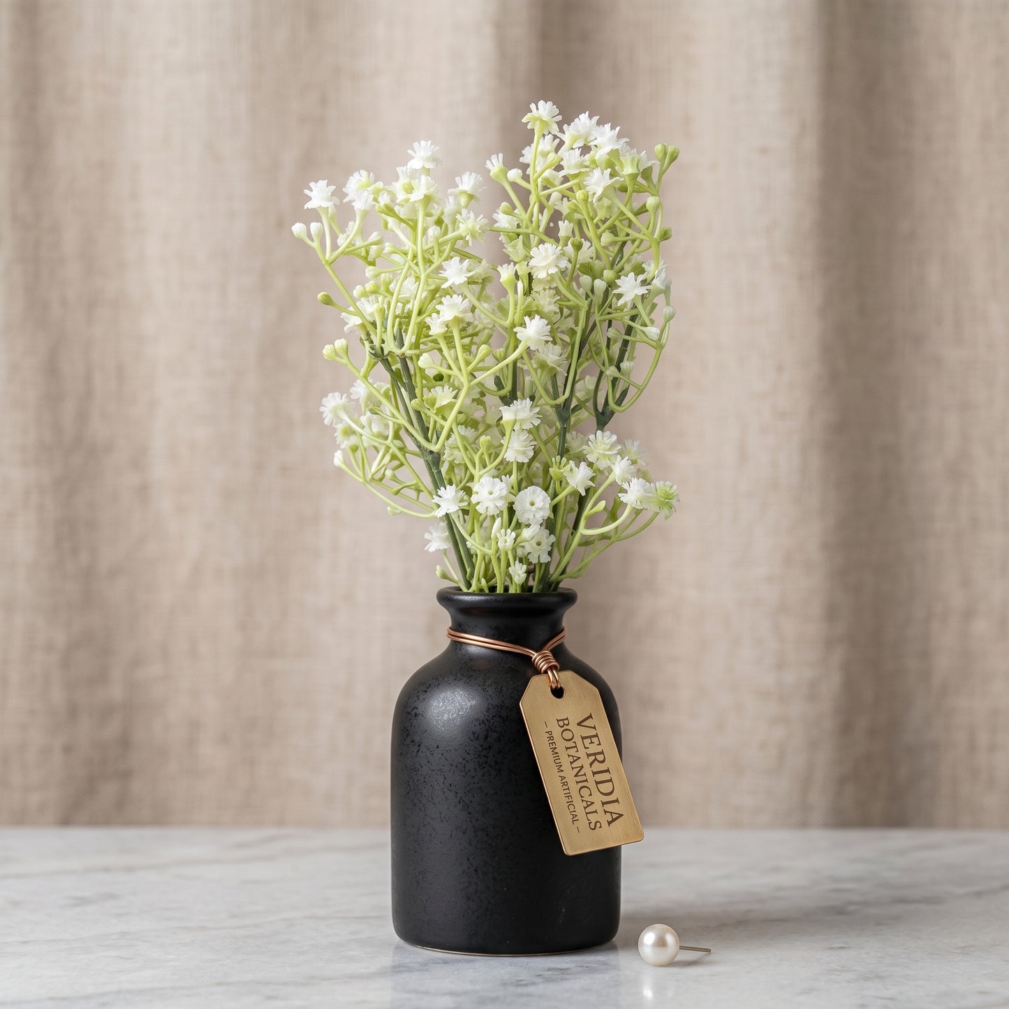 White Baby's Breath Floral Spray Bunch