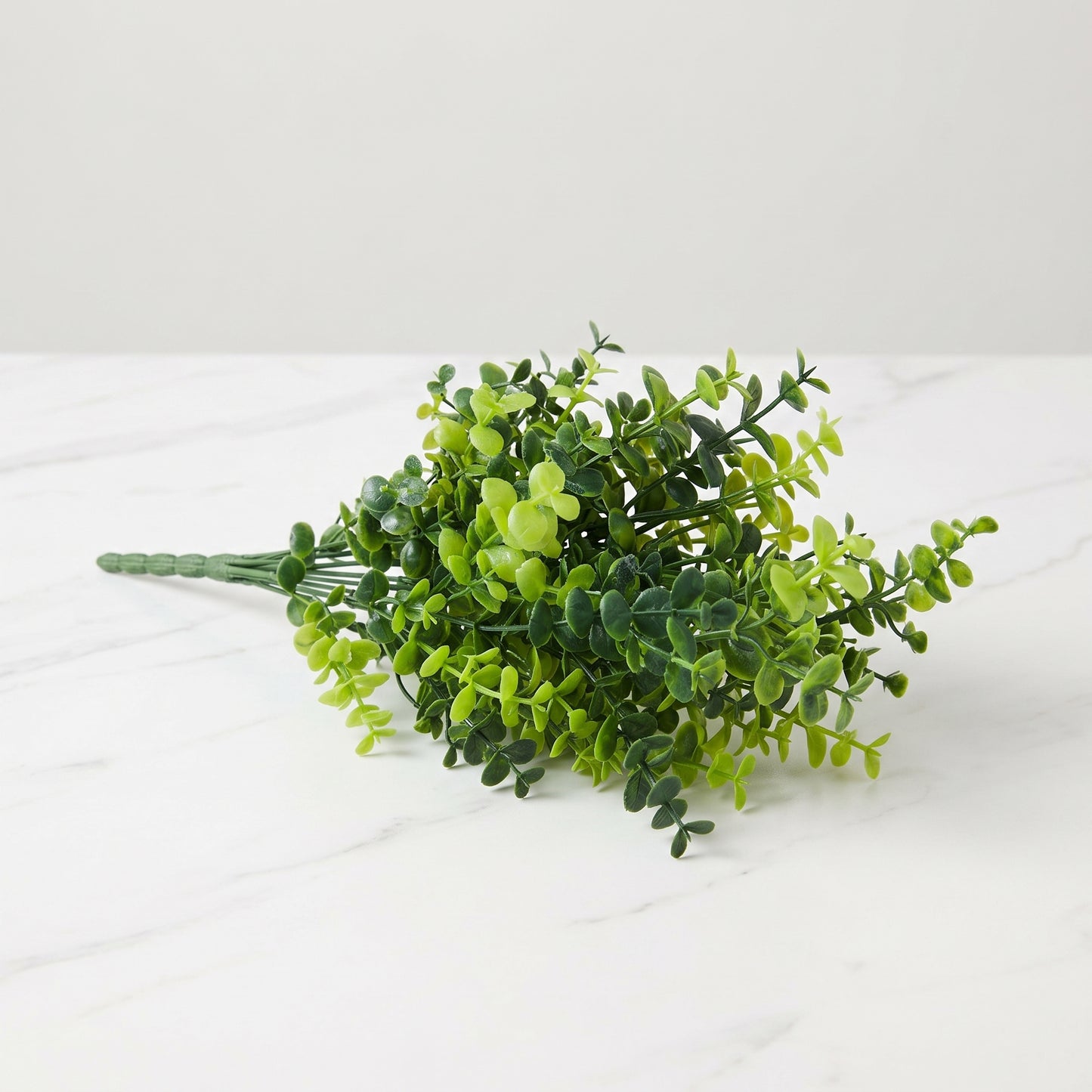 Faux Green Leaf Bunch