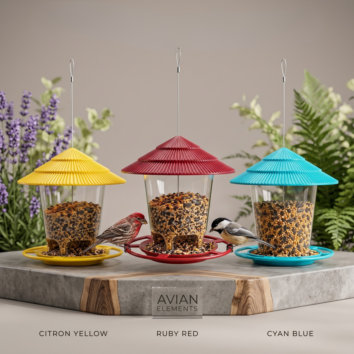Premium Hanging Bird Feeder