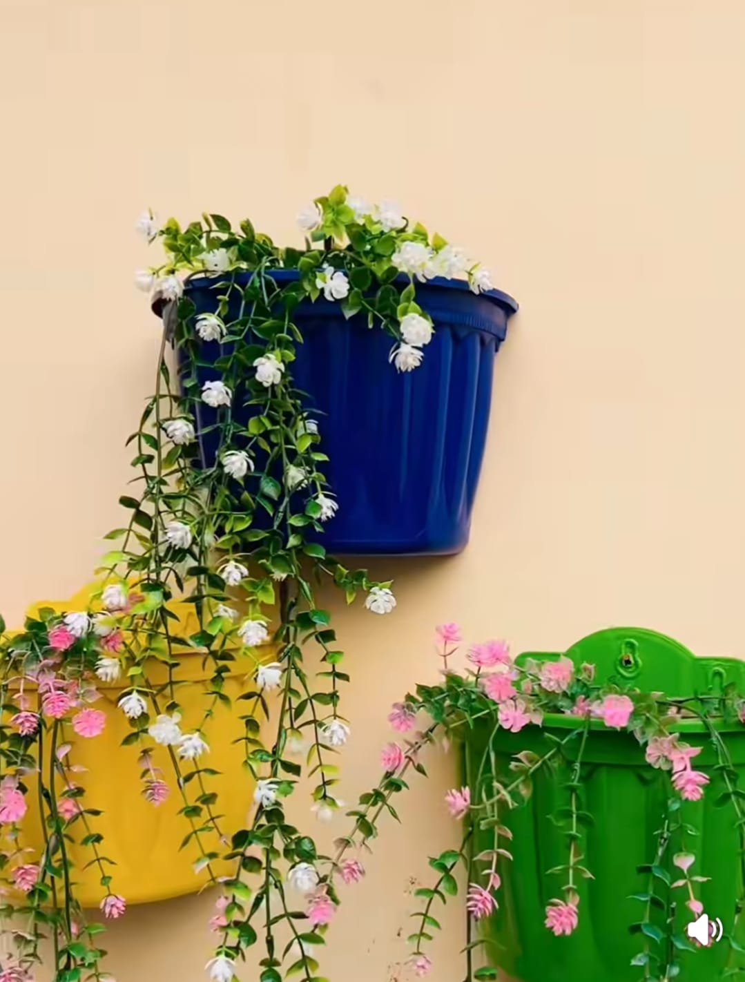 Colorful Wall Hanging Pot 9Inch