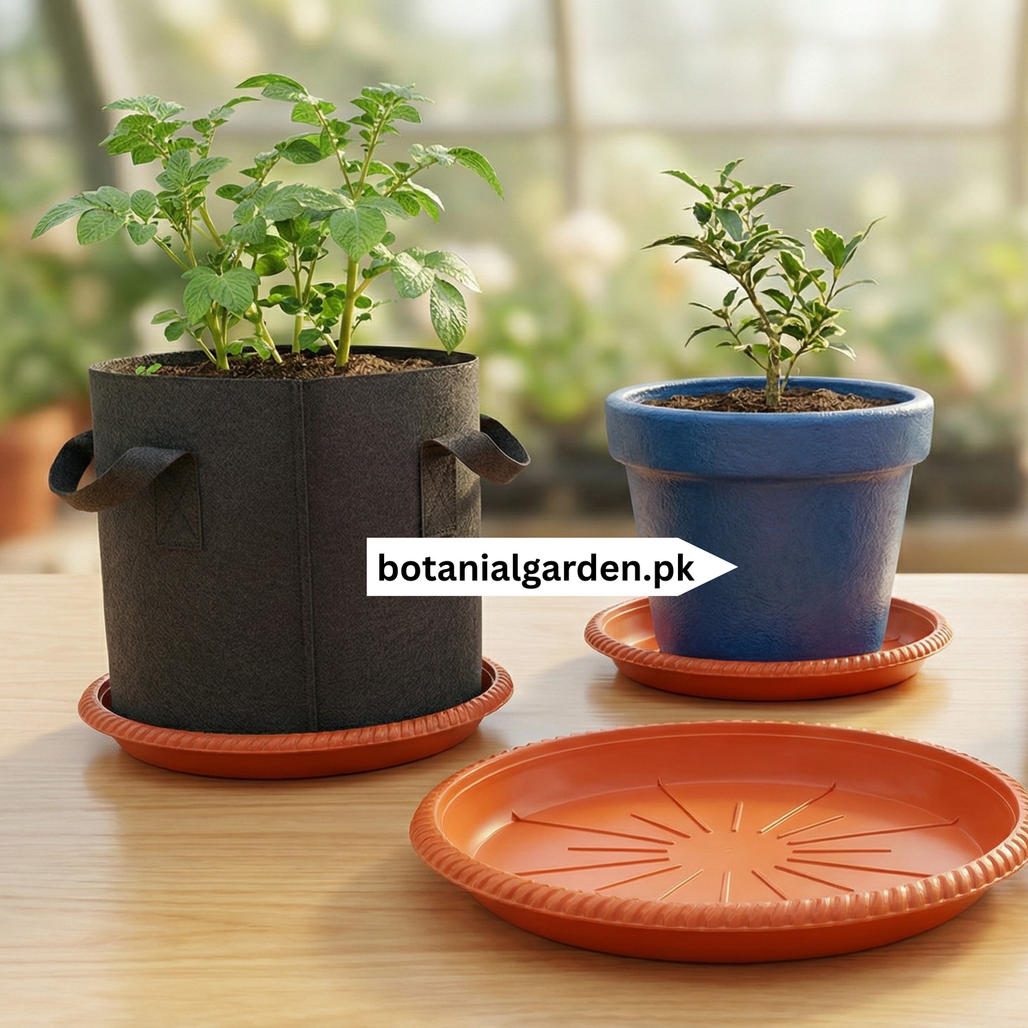 Plastic Pot Tray 14Inch