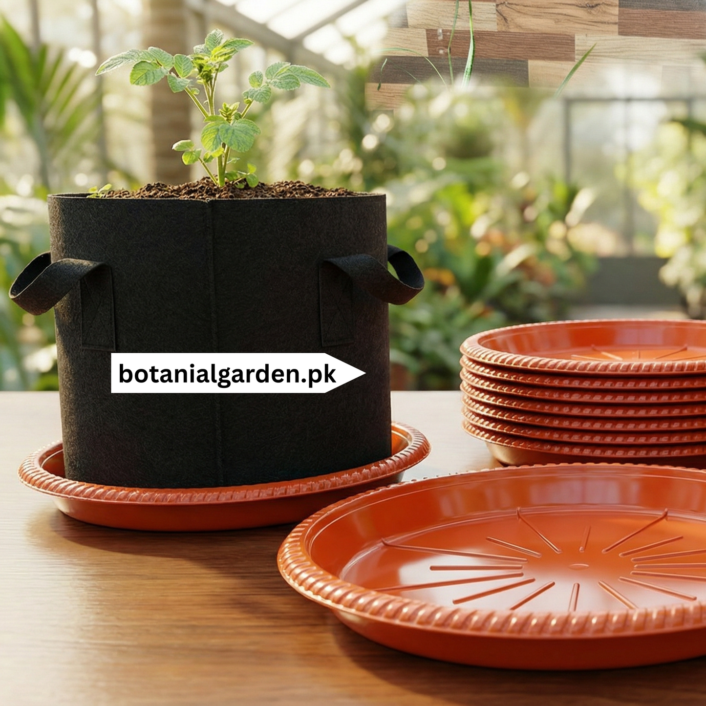 Plastic Pot Tray 14Inch