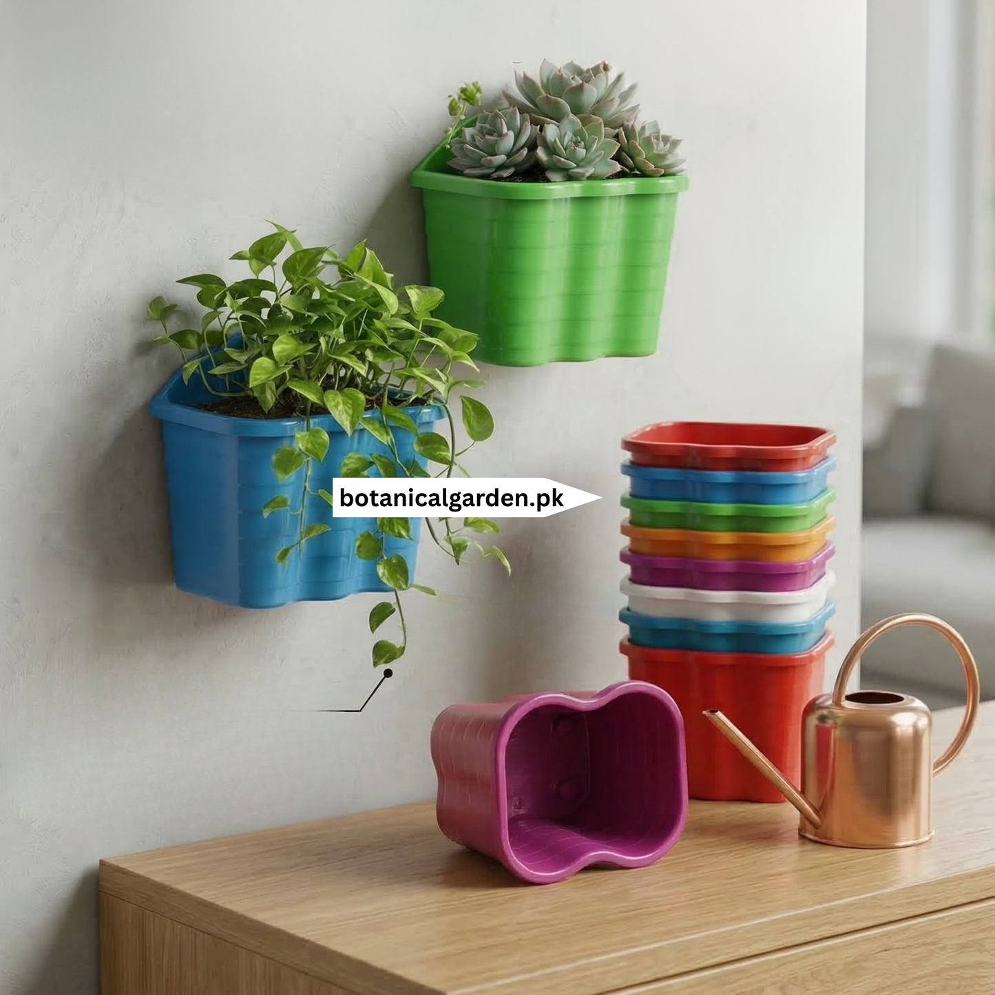 Vertical Wall Planter Pots 6inch