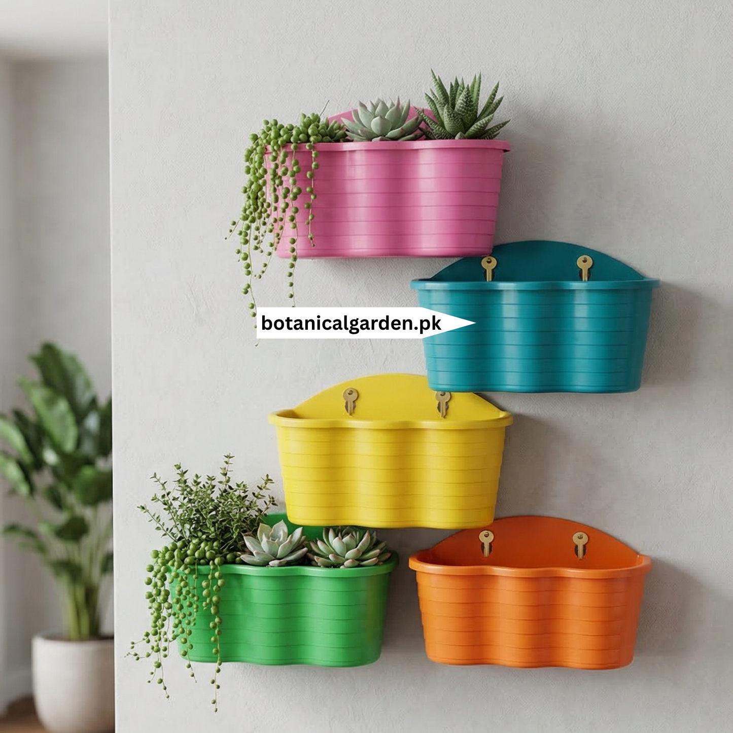 Vertical Wall Planter Pots 9inch