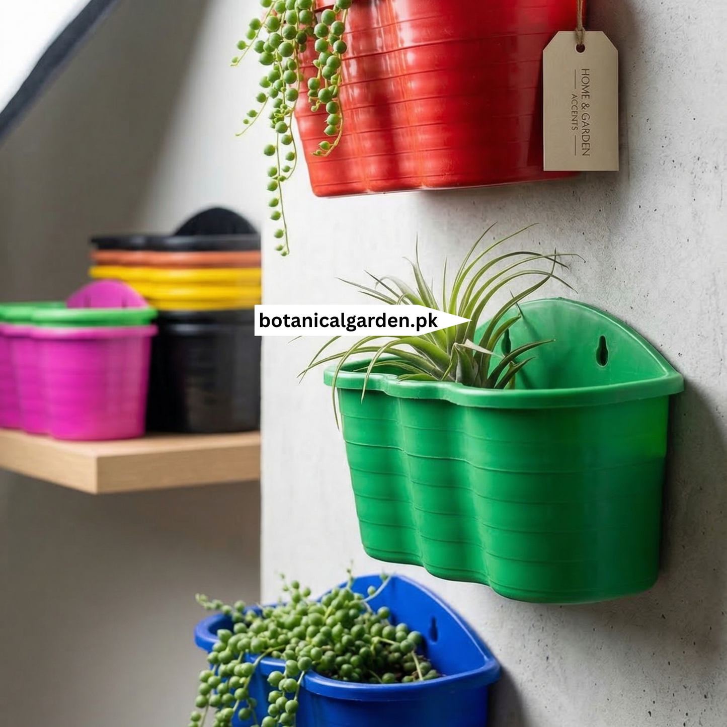 Vertical Wall Planter Pots 9inch