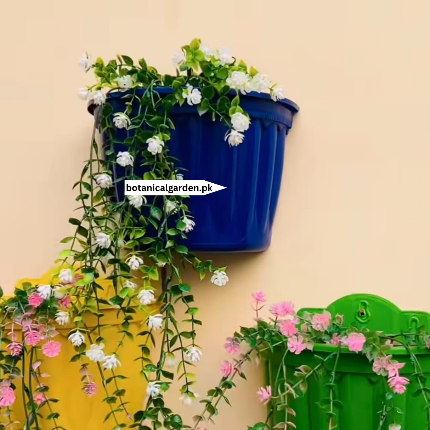 Colorful Wall Hanging Pot 9Inch