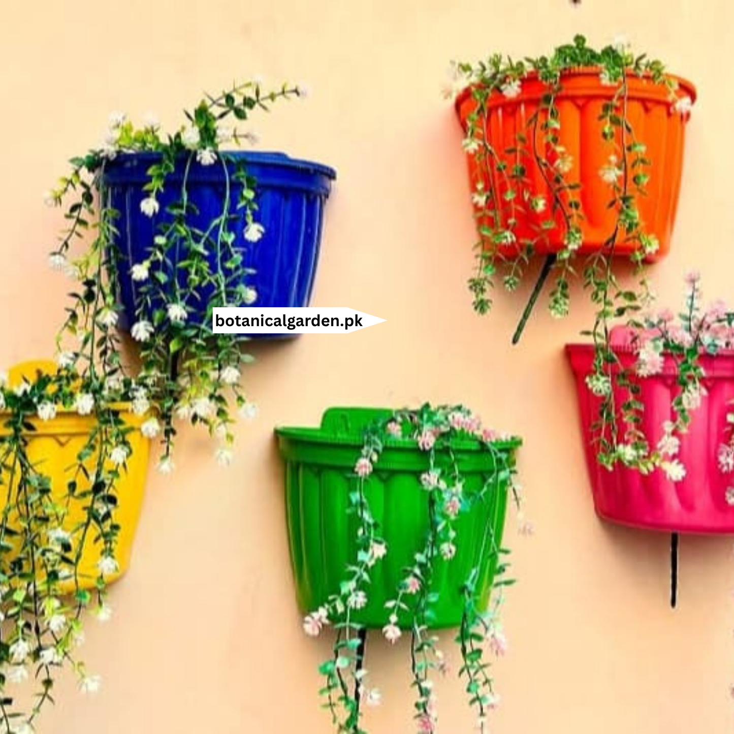 Colorful Wall Hanging Pot 9Inch