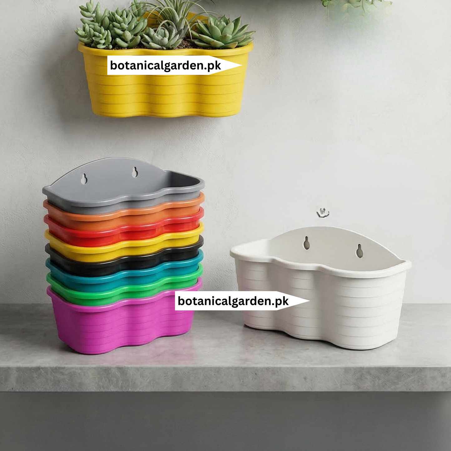 Vertical Wall Planter Pots 9inch
